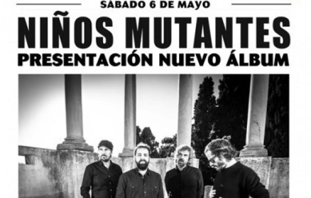 Niños Mutantes presentarán nuevo álbum el 6 de mayo en Madrid
