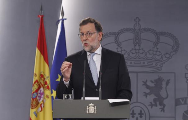 Rajoy propone un gobierno "de amplio espectro" con quienes defienden la unidad y la soberanía nacional