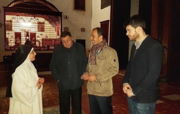 Millán reclama una "actuación urgente para detener el deterioro" del convento de Madre de Dios