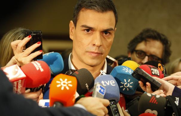 El líder del PSOE Pedro Sánchez