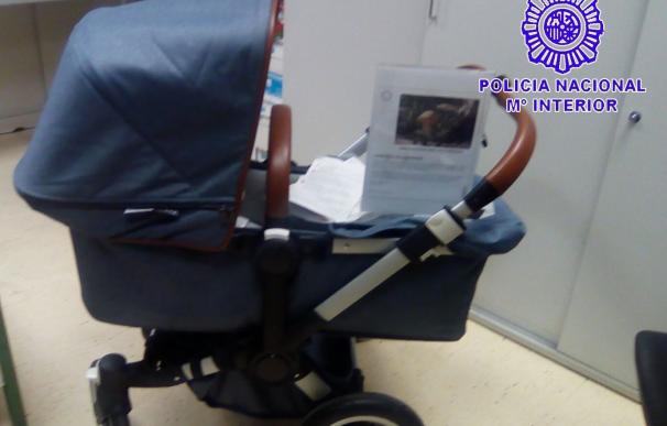 Detenida en Valladolid una pareja por intentar robar un carrito de bebé valorado en 1.300 euros