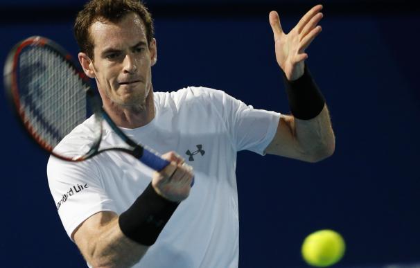 Britain's Andy Murray of OUE Singapore Slammers hi