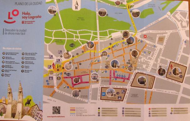 Logroño llevará a FITUR el primer mapa turístico accesible de España