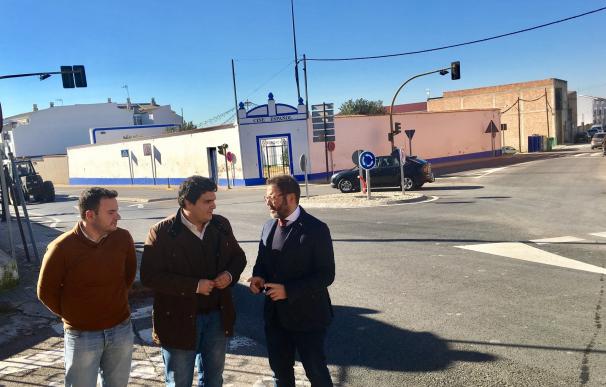 La Junta culmina las obras de mejora de seguridad vial en la travesía de Marmolejo