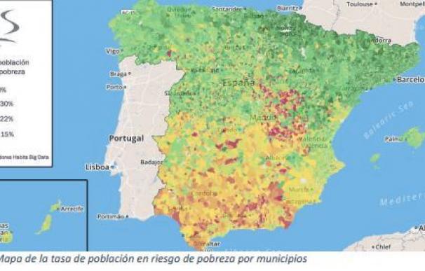Las dos Españas existen: nueve de las diez ciudades en riesgo de pobreza son andaluzas