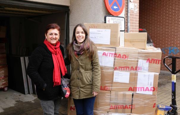 Mislata envía más de 2.000 pares de zapatos a los campamentos de refugiados sirios en la región de Epiro