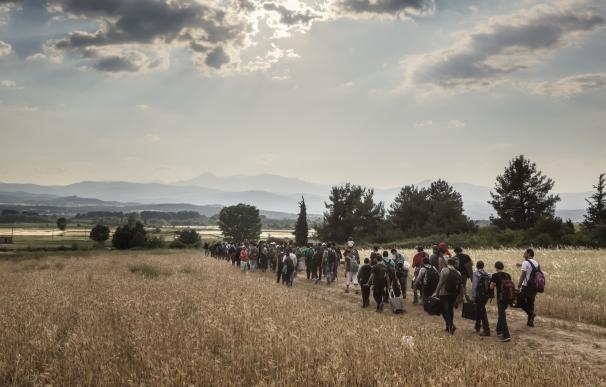 Los refugiados siguen llegando a Europa
