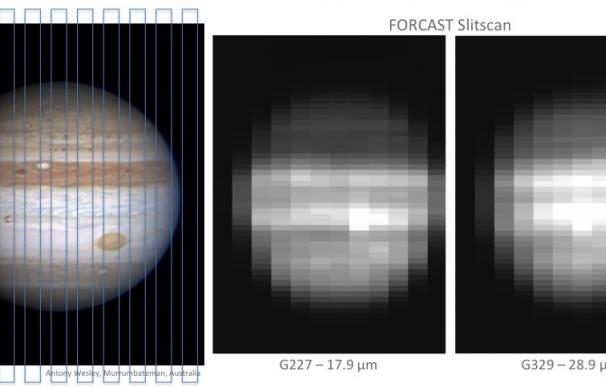 Primeras observaciones de circulación de gases en Júpiter en 40 años