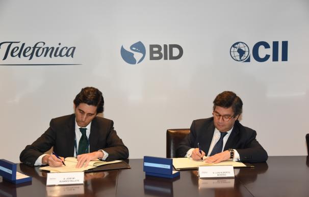 Telefónica y el BID renuevan su alianza para impulsar la digitalización de la economía latinoamericana