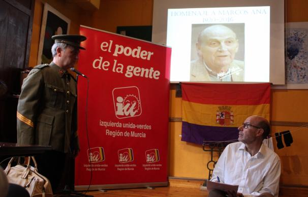La celebración del Roscón Republicano sirve de homenaje en Murcia a Marcos Ana