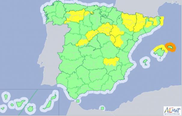 Quince provincias siguen en alerta por frío extremo en España