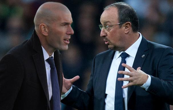 Zidane y Benítez empataron en su primera salida liguera con el Real Madrid