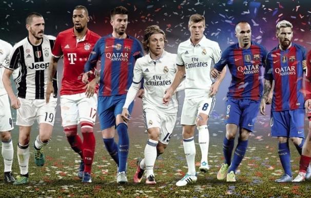 Iniesta, Ramos y Piqué, incluidos en el once ideal de la UEFA con supremacía del Real Madrid
