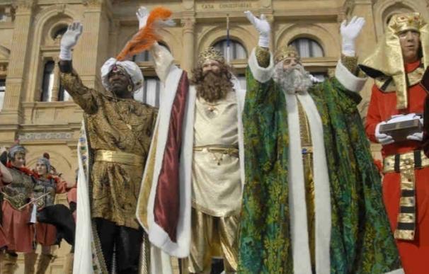 Los Reyes Magos llegarán a San Sebastián a caballo por los arenales de la playa de La Concha