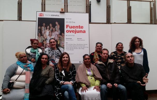 Las mujeres gitanas de El Vacie vuelven mañana al Teatro Español con 'Fuenteovejuna'