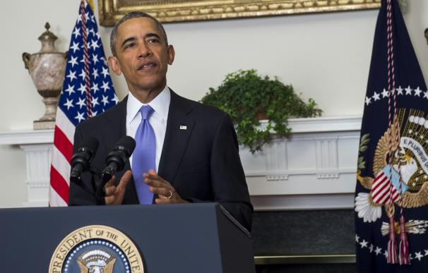 US President Barack Obama speaks about US - Irania