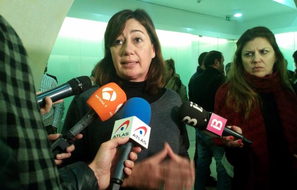Armengol lamenta la "falta de diálogo con la militancia" en el PSOE los últimos meses y pide "un congreso sereno"