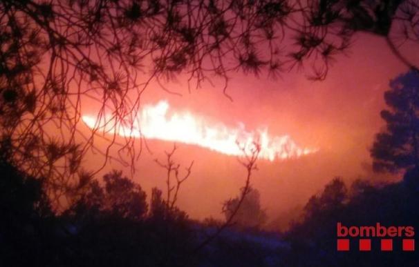 Estabilizado el incendio forestal de Tortosa tras quemar 35 hectáreas
