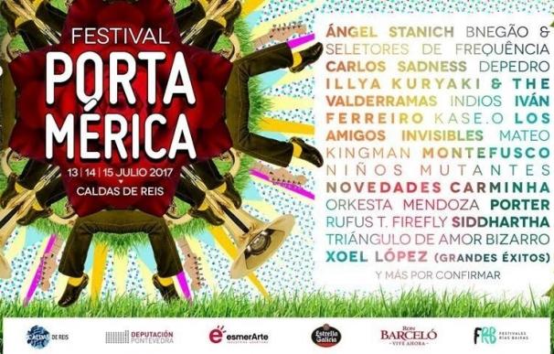 El Festival PortAmérica se muda a Caldas (Pontevedra) en 2017, con Xoel López, Iván Ferreiro y Kase O en cartel