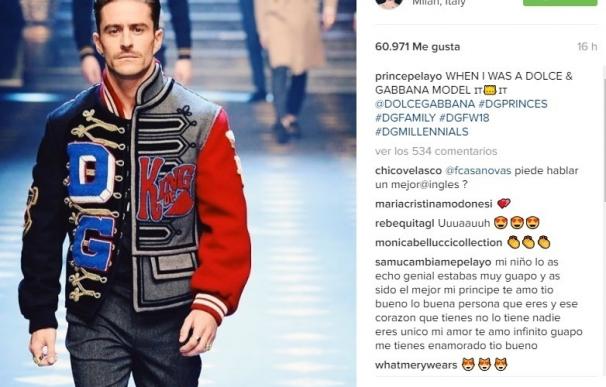 Pelayo Díaz y Sergio Carvajal desfilan para Dolce & Gabbana y cumple su sueño