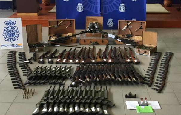 La Policía Nacional se incauta de más de 10.000 armas valoradas en 10 millones de euros en el mercado negro