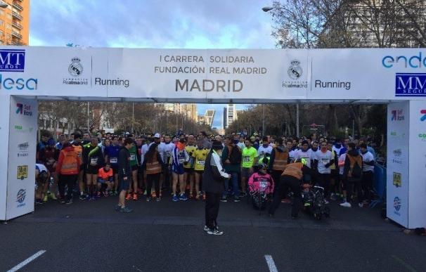 5.000 personas asisten a la I Carrera Solidaria de la Fundación Real Madrid