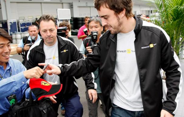 Renault desea lo mejor a Fernando Alonso en su nueva singladura