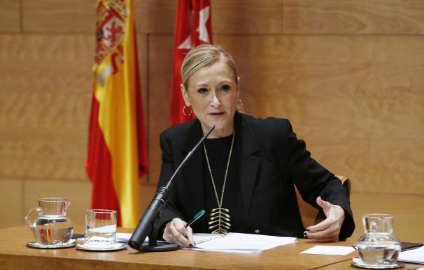 La presidenta de la Comunidad de Madrid Cristina Cifuentes