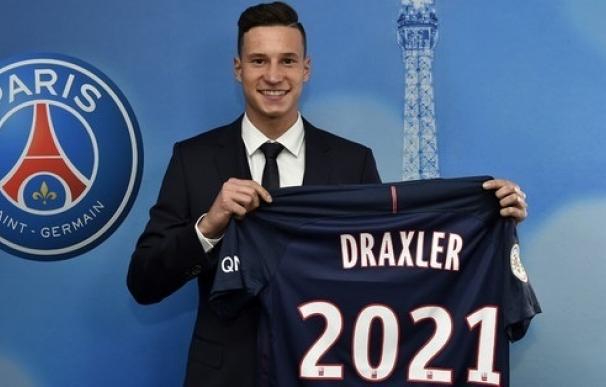 El PSG confirma el fichaje del mediapunta alemán Julian Draxler hasta 2021