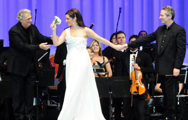Plácido Domingo abre con concierto ante 8.000 personas un festival en México