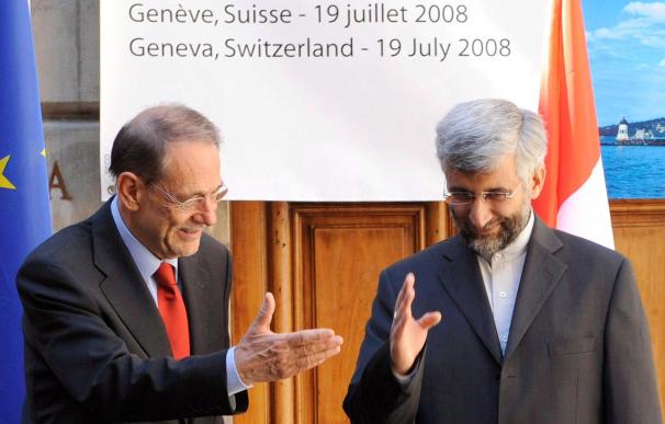 El G-6 y Solana se reúnen en Ginebra para ultimar los detalles de una reunión con Irán