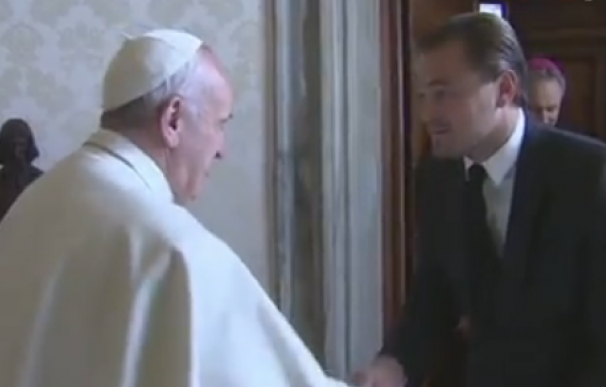 El Papa Francisco se reúne con Leonardo DiCaprio para hablar de defensa del medio ambiente