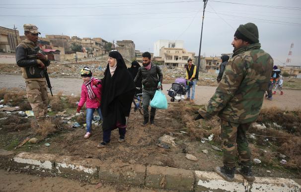 El Ejército de Irak anuncia la toma de todos los barrios de Mosul al este del Tigris
