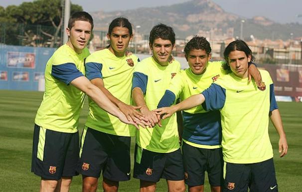 Los cinco convocados por Guardiola / Fuente: FC Barcelona