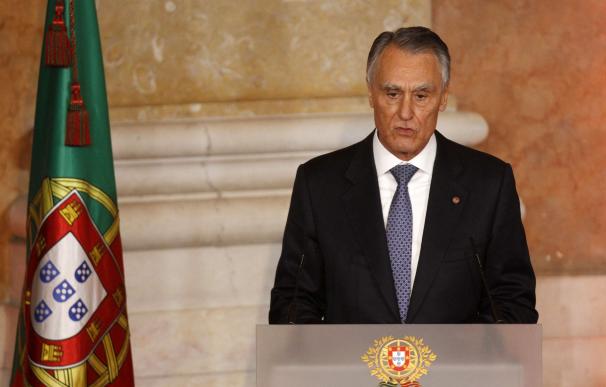 El presidente de Portugal Anibal Cavaco