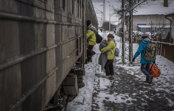 Save the Children alerta del peligro al que se enfrentan los niños refugiados por las frías temperaturas