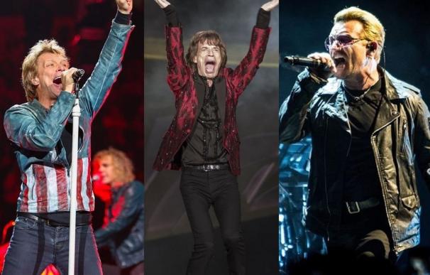 Jagger, Bon Jovi y George Michael