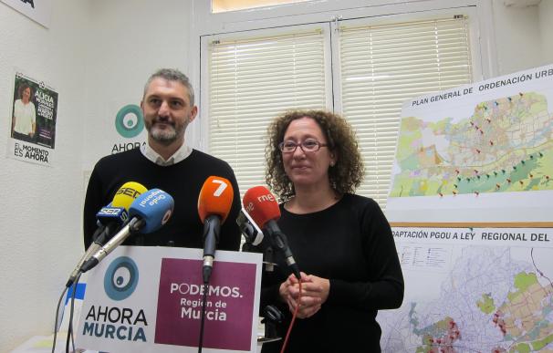 Podemos y Ahora Murcia piden la anulación del Plan General de Murcia