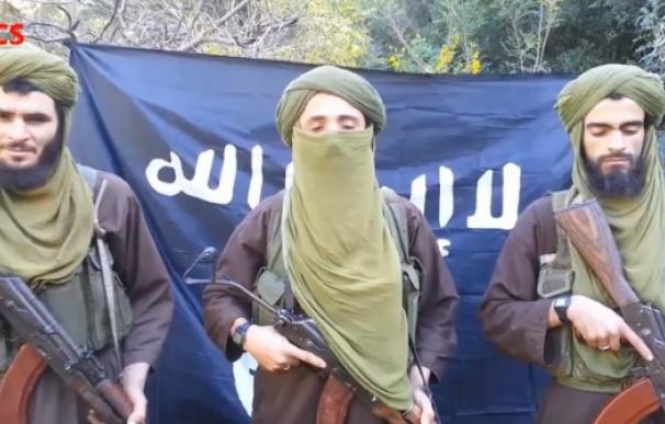 El vídeo en el que el EI arremete contra Al Qaeda.