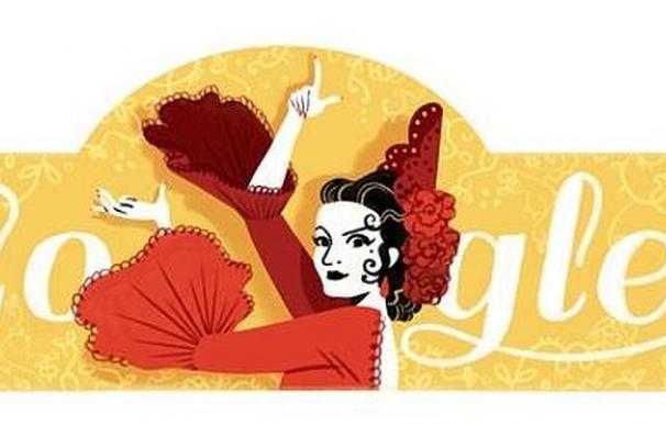 Doodle de Google en homenaje a Lola Flores