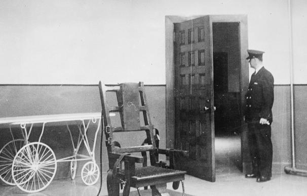 Fotografía de archivo de una silla eléctrica