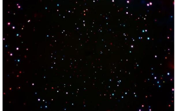 Esta es la imagen con más agujeros negros supermasivas jamás vistos
