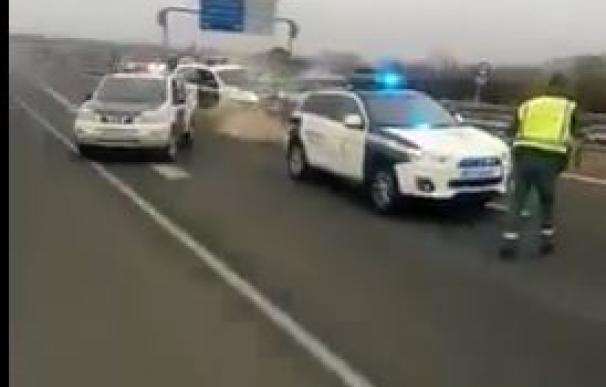 Detenido en Granada un conductor 'kamikaze' tras circular unos 40 kilómetros en sentido contrario
