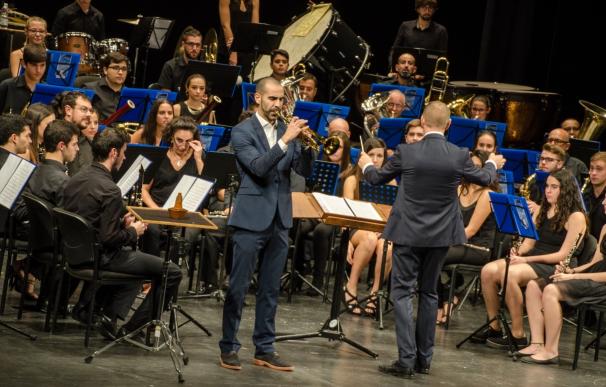 El Auditorio Municipal corrobora el continuo crecimiento de los músicos de la Agrupación de San Indalecio