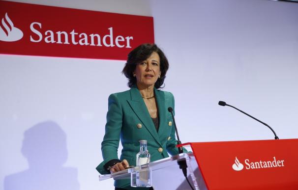 Santander se dispara un 4% tras presentar resultados y vuelve a precios de octubre de 2015