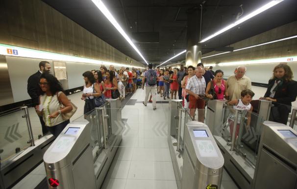 Metro de Málaga inicia las obras para instalar una comisaría de Policía Nacional en la estación de El Perchel