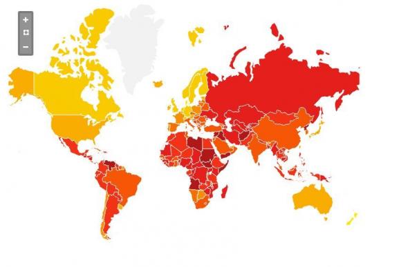 España, menos corrupta que nunca, según el ránking de Transparencia Internacional