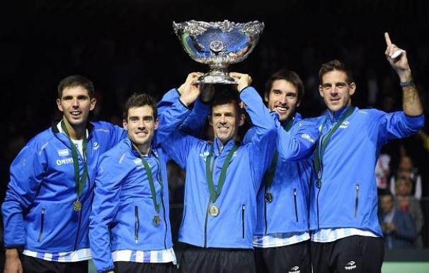 Argentina gana su primera Copa Davis con remontada épica ante Croacia