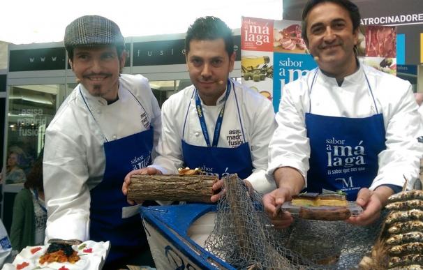 Los chefs José Carlos García, Diego Gallegos y Sergio Garrido reinventan el 'pescaíto' en Madrid Fusión