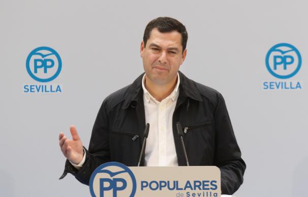 Moreno reclama a Díaz que "escuche" las manifestaciones de Málaga, Granada y Huelva y "negocie" las reivindicaciones